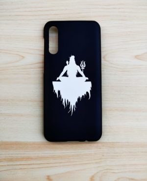 Har har Mahadev 4D Matte Black Mobile Cover