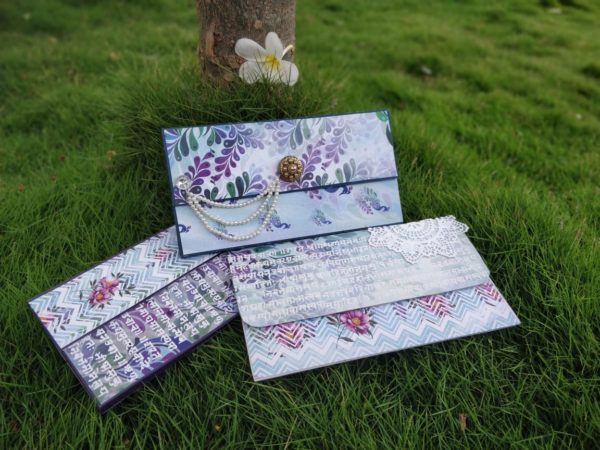 Handcrafted envelopes..