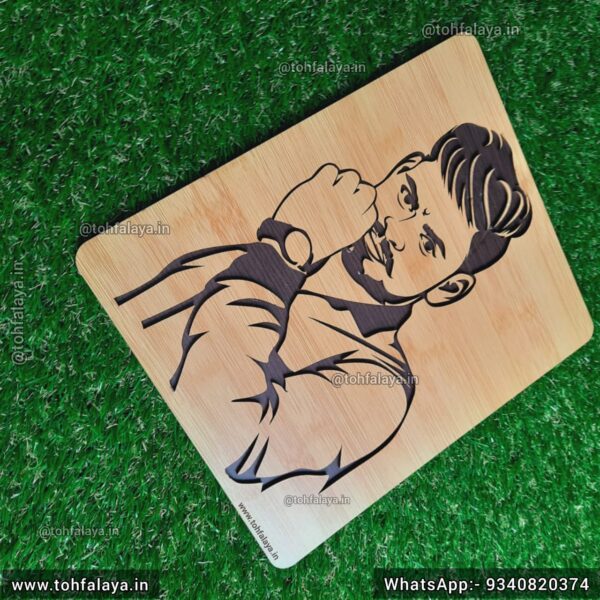 3D Wooden Portrait Hand Assembled | Perfect Gift For All Occasion