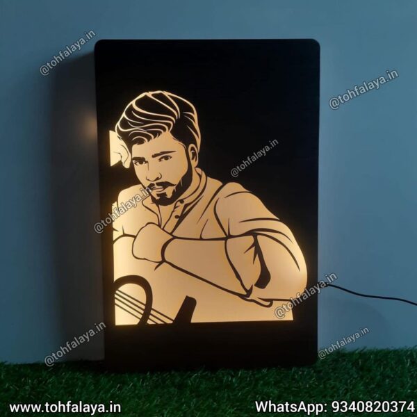 LED Wooden Decal