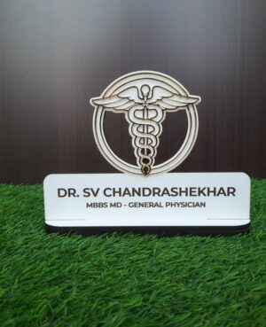 doctor Desk name plate